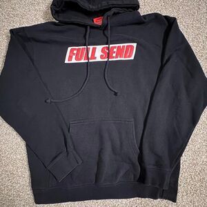 Full-send Men's Black Hoodie